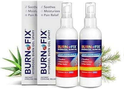 BurnFix® Hydrogel Burn Spray – 2 Pack (120ml Each) | Fast Cooling Relief for 1st & 2nd Degree Burns, Sunburns & Scalds | Doctor Recommended, Soothes & Hydrates Skin | Safe for Kids & Adults (2)
