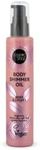Organic Shop Body Shimmer Oil. Rose & Lychee, 100 ml