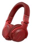 Pioneer DJ HDJ-CUE1BT-R, DJ Headphones with Bluetooth, Red