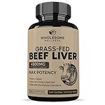 Grass Fed Desiccated Beef Liver Cap