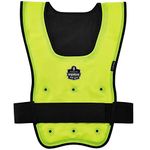 Evaporative Cooling Vest, Wearer Stays Cool and Dry, Breathable Comfort, Pull Over Design, Ergodyne Chill-Its 6687