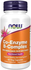 NOW Foods Supplements, Co-Enzyme B Complex with Alpha Lipoic Acid and CoQ10, Nutritional Health, 60 Veg Capsules