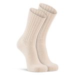 Fox River Classic Wool Weight Athletic Crew Socks, Medium, White