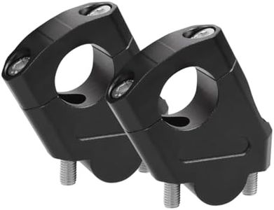 1 1/8" Handlebar Bar Risers Motorcycle Bar Clamps 28mm Bar Riser For Motorbike Pit Dirt Bikes Black Riser Height 38mm (1.5 "), 18mm (0.71") Backward or Forward