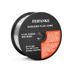 FEIFANKE Flux Core Welding Wire 1.0MM E71T-GS 1KG MIG Welding Wire Mild Steel Gasless Welding Wire Without Gas Self Shielded Stainless Steel Wire for MIG Welding Machines Spool Roll