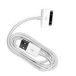 CABAX 6 Feet Replacement White USB 