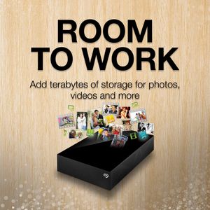 Seagate 8TB External Hard Drive – USB Desktop Storage