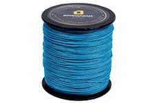 DAMODARAM 2mm Nylon Macrame Thread Cord/Dori for Art Craft & DIY Projects (100 MTR, Firozi Blue)