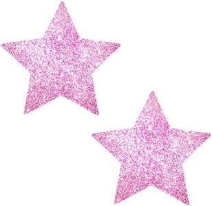 Neva Nude Sparkle Pony Pink Glitter Starry Nights Nipztix Pasties Nipple Covers