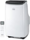 BLACK+DECKER Portable Air Conditioner, 10,000 BTU (6,300 BTU SACC) for Rooms up to 450 Sq. Ft., Portable AC with Follow Me Remote Control and Window Kit, BPACT10WT, White