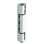 White uPVC Door Angled Butt Hinge - 115mm Hinge - Double Glazed Door Hinge