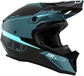 509 Altitude 2.0 Carbon Fiber 3K Snowmobile Helmet (ECE) Hi Flow (Matte Sharkskin - X-Large)