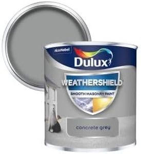 Dulux All Weather Protection Smooth Masonry - 250ml - Concrete Grey