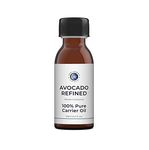 Mystic Moments | Avocado Refined Carrier Oil 125ml - Pure & Natural Oil Perfect For Hair, Face, Nails, Aromatherapy, Massage and Oil Dilution Vegan GMO Free