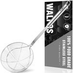 Walfos Spider Strainer - 5.5 Inch Stainless Steel Fryer Scoop, Kitchen Spider Skimmer Strainer With Handle, For Cooking Deep Fryer, Pasta, Spaghetti, Noodle, Vegetables, Egg