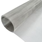 YAGJIA 304 Stainless Steel Mesh 20Mesh, 15.7"x47.2"(40x120cm) Metal Mesh Screen, Woven Fine Wire Mesh, Filter Mesh Easy to Cut for Air Vent, Cage, Garden, Window Screen and DIY Project