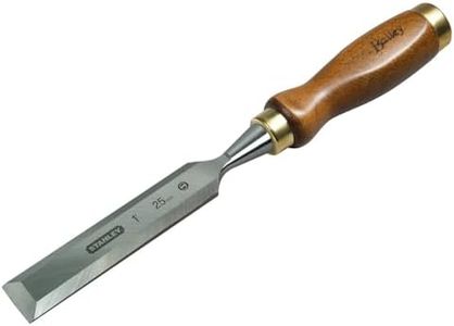 Stanley Bailey 2-16-387 Chisel (15 mm Iron Width, 140 mm Iron Length, Plastic Cap, Resharpenable)