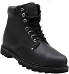 EVERBOOTS Tank S Steel Toe Work Boots for Men, Comfort Technology, Anti Slip Grip & Ultra Shock Absorption, Heavy Duty Leather Boot, Safety Industrial Workwear Construction, Size 8.5D Black