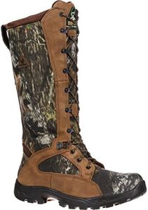 Rocky Women's Waterproof Snakeproof Hunting Boot Knee High, Mossy Oak Break Up, 10.5 Wide