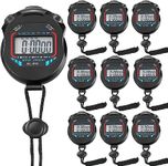 Fomatrade pack of 10pcs/lot Digital Handheld Multi-function Professional Electronic Chronograph Sports Stopwatch Timer Stop Watch (XL-013)