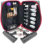 UPUMP DIY CO2 TYRE Repair KIT Emergency CAR Van Motorcycle TUBELESS TYRE Puncture Repair Tool KIT with 5 x 16G CO2 CARTRIDGES