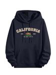 TAGAS Unisex-Adult Fleece Neck Hooded Sweatshirt (UH-7000-NAVY-XL_Navy