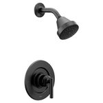 Moen T2902EPBL Gibson Posi-Temp Pressure Balancing Eco-Performance Modern Shower Only Trim, Valve Required, Matte Black