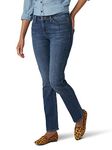 Lee Women's Regular Fit Straight Leg Jean, Seattle, 14 Long