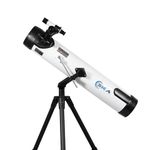 SSEA TELESCOPE Mod 80700 Newtonian Reflector Telescope for Beginners & Enthusiasts | Ultra HD323x Zoom Moon Saturn Ring Jupiter & Planet Viewing Astronomical/Adult & Kids Tripod Stand