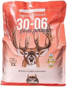 Whitetail Institute 30-06 Mineral and Vitamin Supplement for Deer Food Plots, Provides Antler-Building Nutrition and Attracts Deer, Plus Protein, 5 lbs