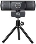 MEE audio 201W 1080p HD Webcam with Mini Tripod, Wide Angle Lens, Microphone, Autofocus, Low Light Correction for Zoom Video Calling; USB Streaming Web Camera for Computer PC Mac Laptop Desktop