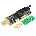 Robodo USB Programmer CH341A Series Burner Chip 24 Eeprom Bios Writer 25 SPI Flash Board