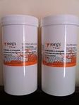 TWO 500gram TUBS OF STERILISER CLEANER FOR HOMEBREW BEER WINE EQUIPMENT ETC