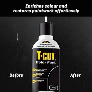 T-Cut Colour Fast 3-in-1 Paintwork Renovator, Black, 500ml