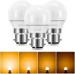 Linkind Dimmable Bayonet Light Bulbs, B22 LED Bulbs Warm White 2700k, 4.2W (40w Equivalent), 470LM, P45(G45) Energy Saving Light Bulbs Bayonette, Pack of 3