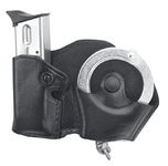 Gould & Goodrich B841-3Lh Gold Line Cuff And Mag Case With Belt Loops - Left Hand (Black) Fits Beretta