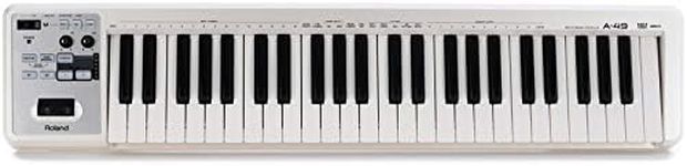 Roland A-49-WH 49-Key MIDI Controller - White (A-49-WH), Medium
