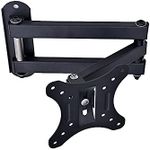 TAHA TV Wall Bracket Mount Mounting Tilt swivel for Most 14-30 Inch LED LCD OLED Plasma TVs MAX VESA 100x100mm