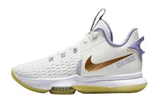 Nike Lebron Witness CQ9380-102 Mens Basketball Shoes (Summit White/MTLC Bronze)