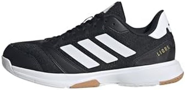 Adidas Mens Ligra 8 Indoor Volleyball, Black/White/White, 11.5