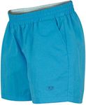 Mossy Oak Women's Swim & Fishing Quick Drying Shorts, Blue Horizon, Small