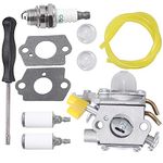 Saihisday 308054032 308054043 Carburetor for Ryobi 26cc 30cc String Trimmer Leaf Blower Tiller Cultivator RY13015 RY34000 RY13010 RY09050 RY64400