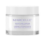 Marcelle Moisture Cream with Hyaluronic Acid, Vegan, Cruelty-Free, Clean Formula, Non-Comedogenic, Fragrance-Free, Paraben-Free, Mineral Oil-Free, Hypoallergenic, 75 mL