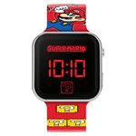 Mario Boys Digital Quartz Watch with Plastic Strap GSM4107