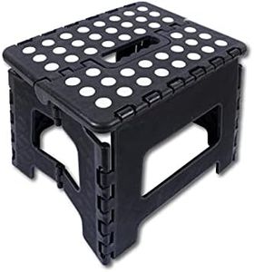 Handy Hardware Small Folding Multi-Step Stool, Lightweight, Compact and Portable for Indoor and Outdoor Use