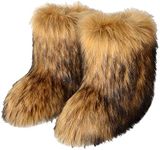 TangDao Faux Fur Colorful Snow Boot