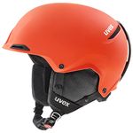 uvex Jakk+ IAS - Ski Helmet for Men and Women - Individual Fit - Optimized Ventilation - Fierce Red Matt - 52-55 cm