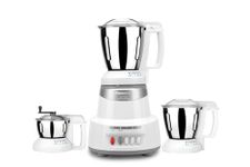 Panasonic Mixer Grinder MX-AV325 (Marble Silver) | Elements Series Powerful 1500 MMLW (Max Motor Lock Wattage) | With 3 Stainless Steel Jar (304 Grade SS) |Warranty 2 Years Product & 5 Years On Motor