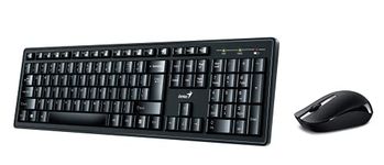 Genius Smart KM-8200 Wireless Keyboard and Mouse Combo Black