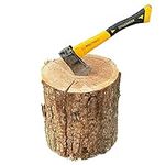 Large Heavy Duty Firewood Chopping Cutting Log Splitting Fire Wood Chop Making Kindling Block Logs Stump Base - Suitable for Garden Stool Making & Rustic Wedding Event Occasion Feature